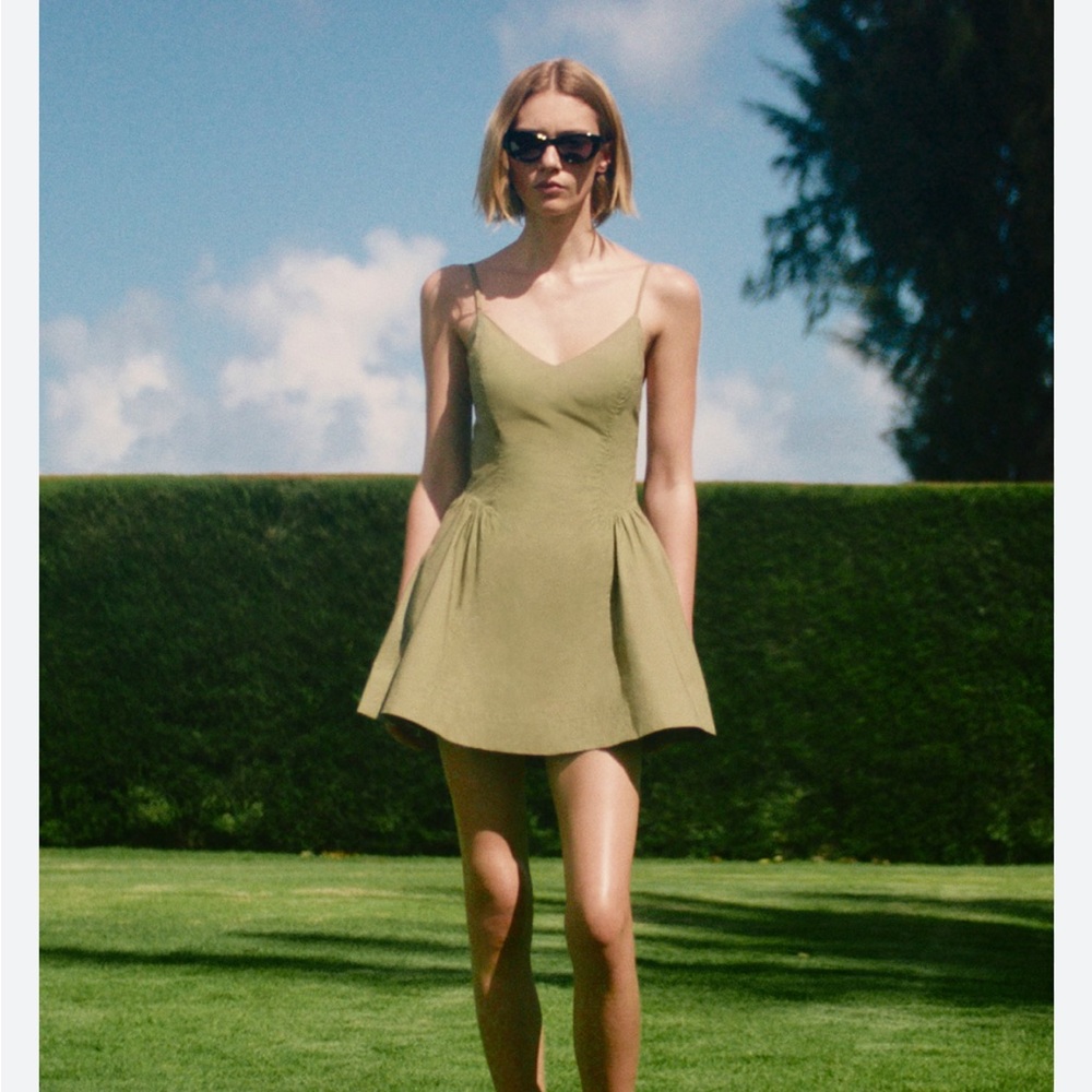 Babaton Olive Mini Dress